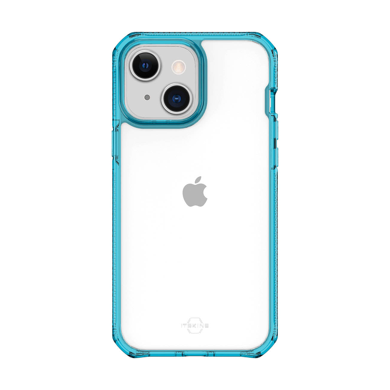 ITSKINS Supreme Clear Case For iPhone 13 - Blue/Transparent