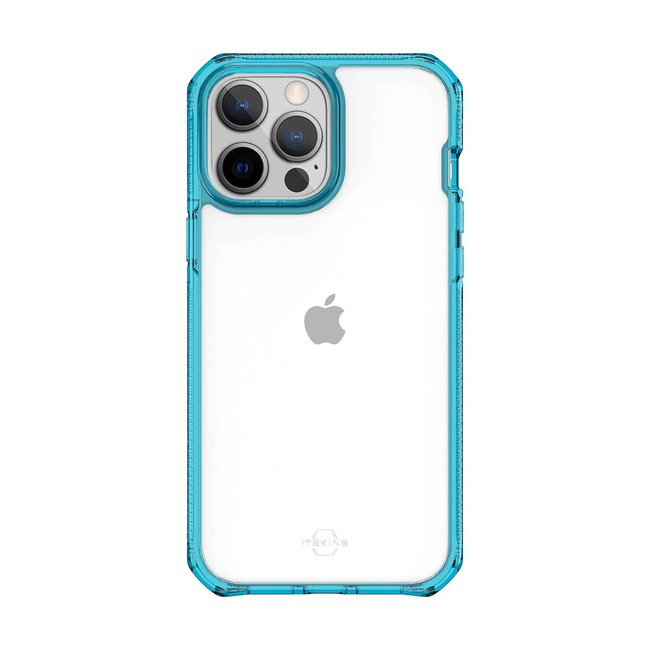 ITSKINS Supreme Clear Case For iPhone 13 Pro - Blue/Transparent