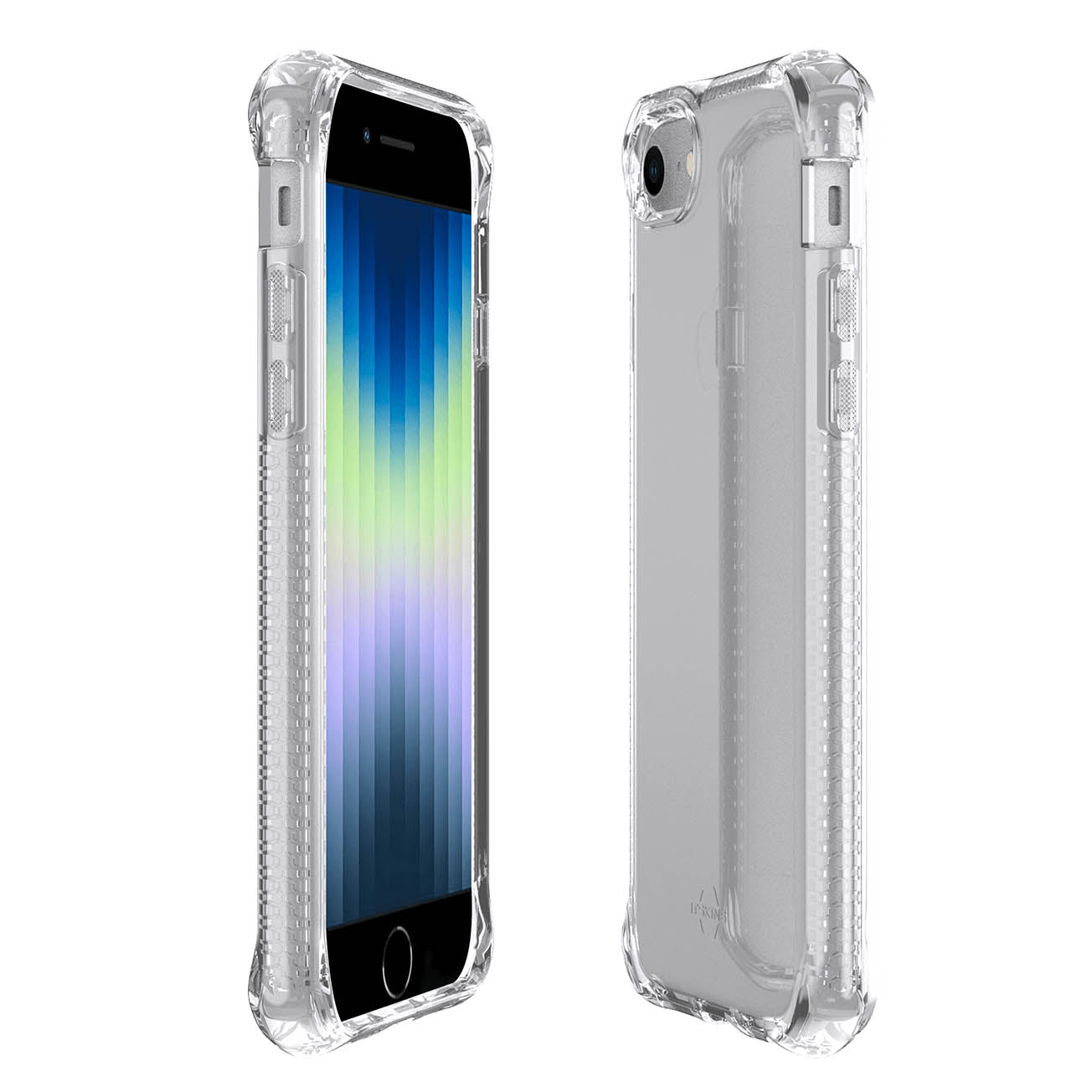 ITSKINS Spectrum Clear Case For iPhone SE ( 2022, 2020 ), 8, 7, 6 - Transparent