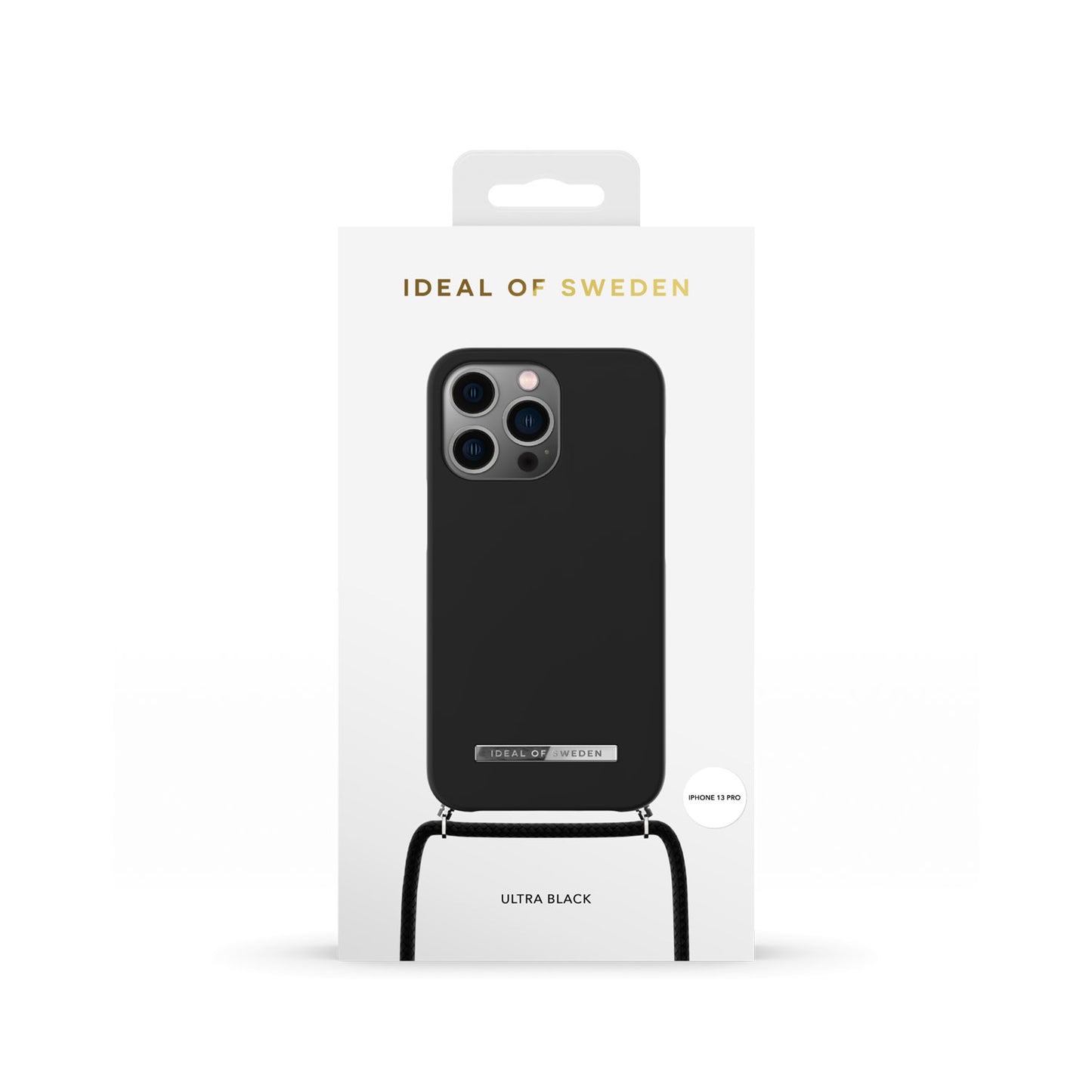 Ideal Of Sweden Ordinary Necklace Case for iPhone 13 Pro - Ultra Black