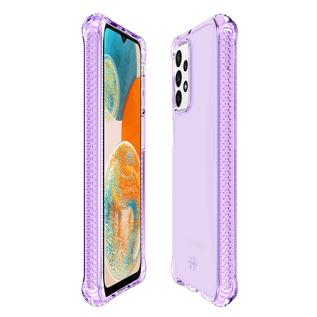 ITSKINS Spectrum Clear Case For Galaxy A13 5G - Light Purple