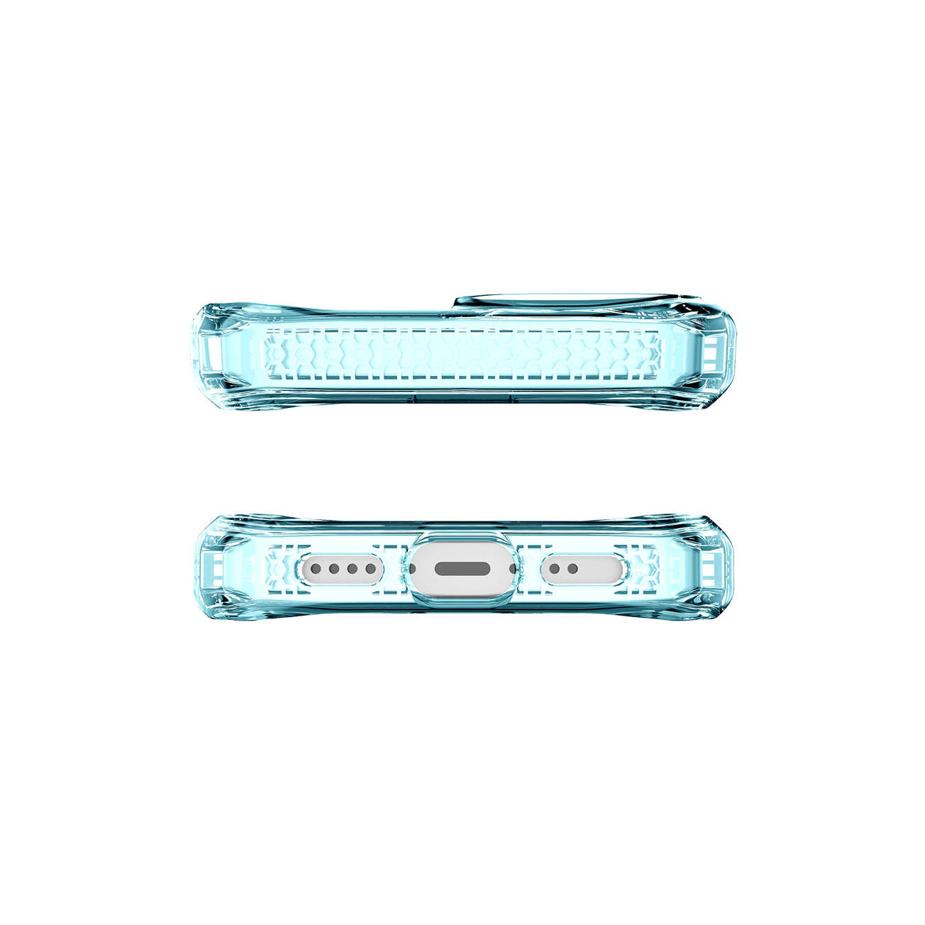 ITSKINS Spectrum Clear Case For iPhone 13 Pro - Light Blue