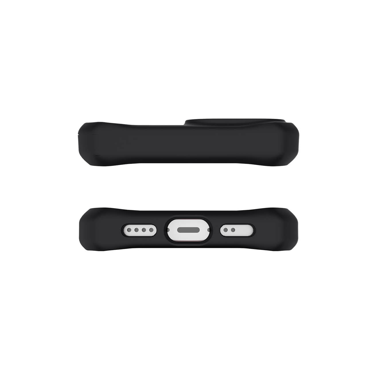 ITSKINS Hybrid Solid Case For iPhone 13 - Black/Transparent