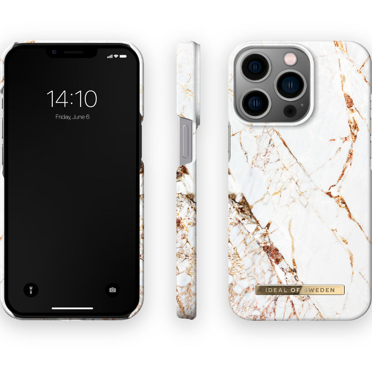 Ideal Of Sweden Fashion Case Magsafe for iPhone 14 Pro - Carrara Gold