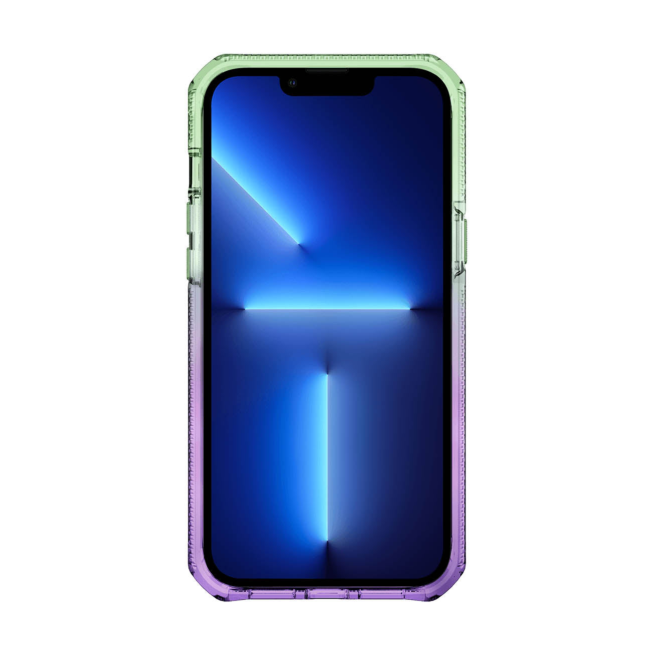 ITSKINS Supreme Prism Case For iPhone 13 Pro Max / 12 Pro Max - Green/Purple