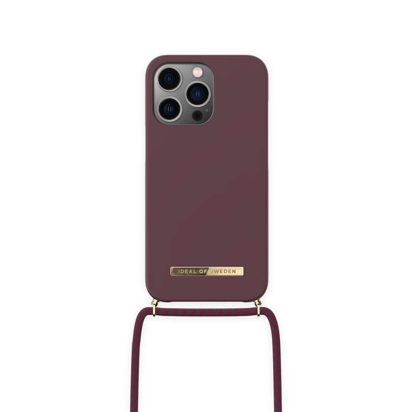 Ideal Of Sweden Ordinary Necklace Case for iPhone 13 Pro - Deep Cherry