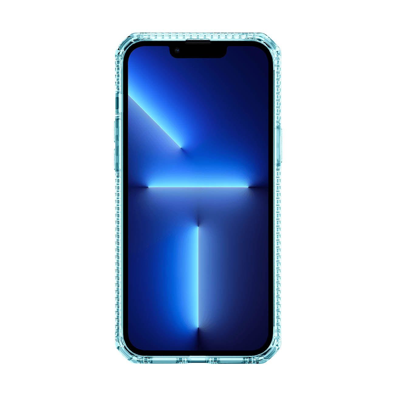 ITSKINS Spectrum Clear Case For iPhone 13 Pro Max / 12 Pro Max - Light Blue