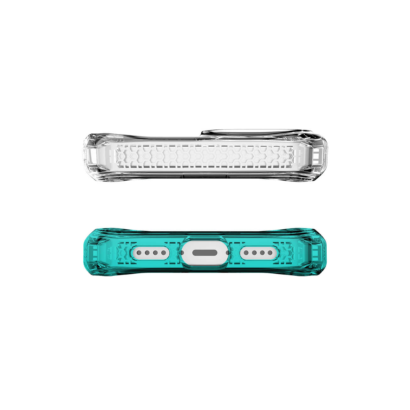 ITSKINS Hybrid Ombre Case For iPhone 13 - Teal