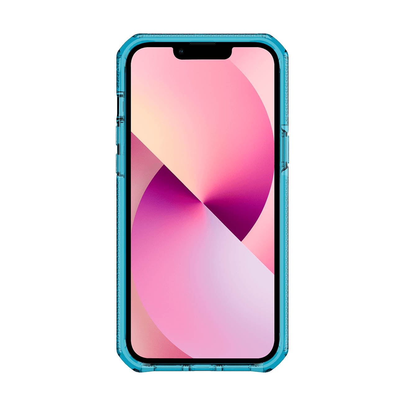 ITSKINS Supreme Clear Case For iPhone 13 - Blue/Transparent