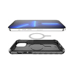 ITSKINS Supreme Clear MagSafe Case For iPhone 13 Pro - Graphite
