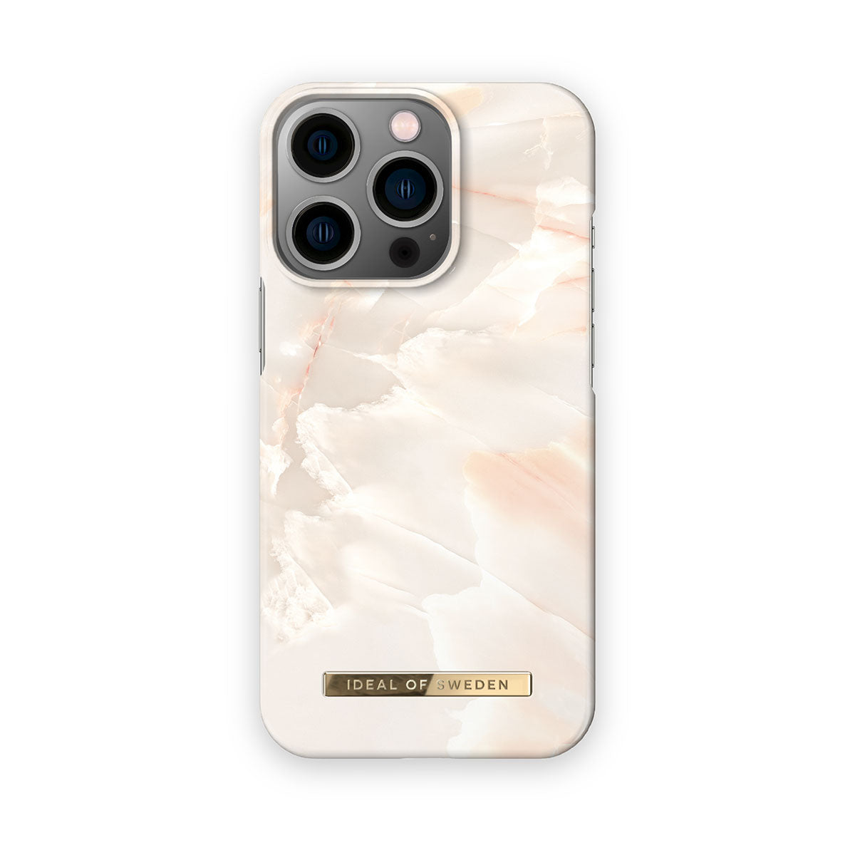 Ideal Of Sweden Fashion Case for iPhone 14 Plus - Rose Pearl Marble