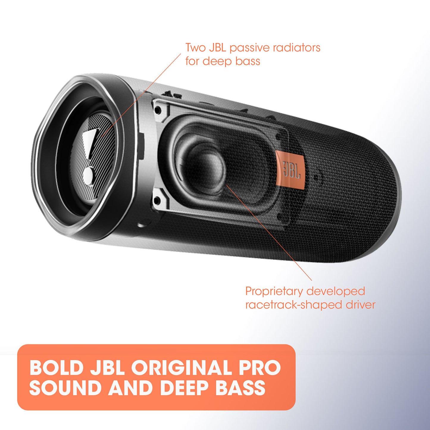 JBL Flip 5 Portable Waterproof Bluetooth Speaker - Squad