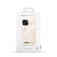 Ideal Of Sweden Fashion Case for iPhone 14 - Rose Pearl Marble