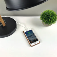 Gravity Touch Wireless Charging Base 10W - Silver/Brown