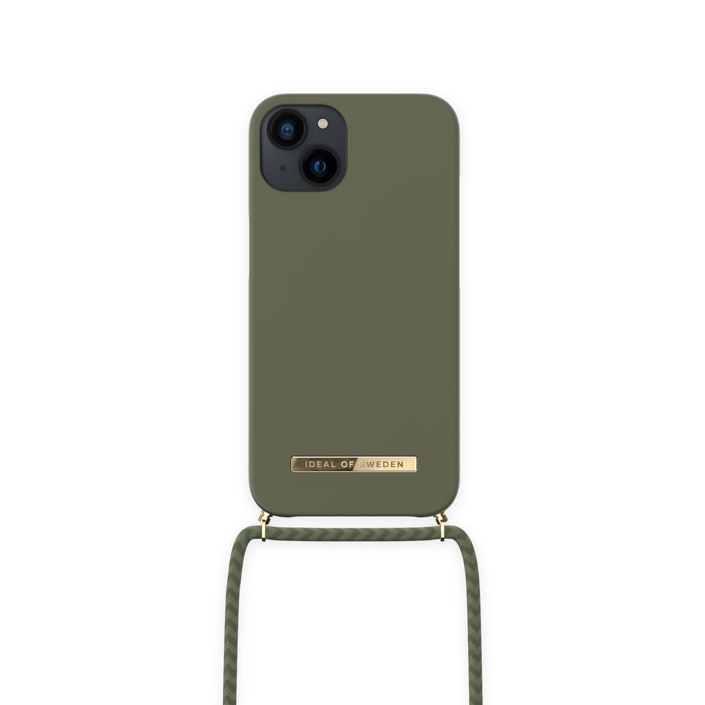 Ideal Of Sweden Ordinary Necklace Case for iPhone 13 - Cool Khaki