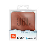 JBL Go 2 Bluetooth Portable Speaker - Cinnamon