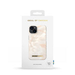 Ideal Of Sweden Fashion Case Magsafe for iPhone 14 - Rose Pearl Marble
