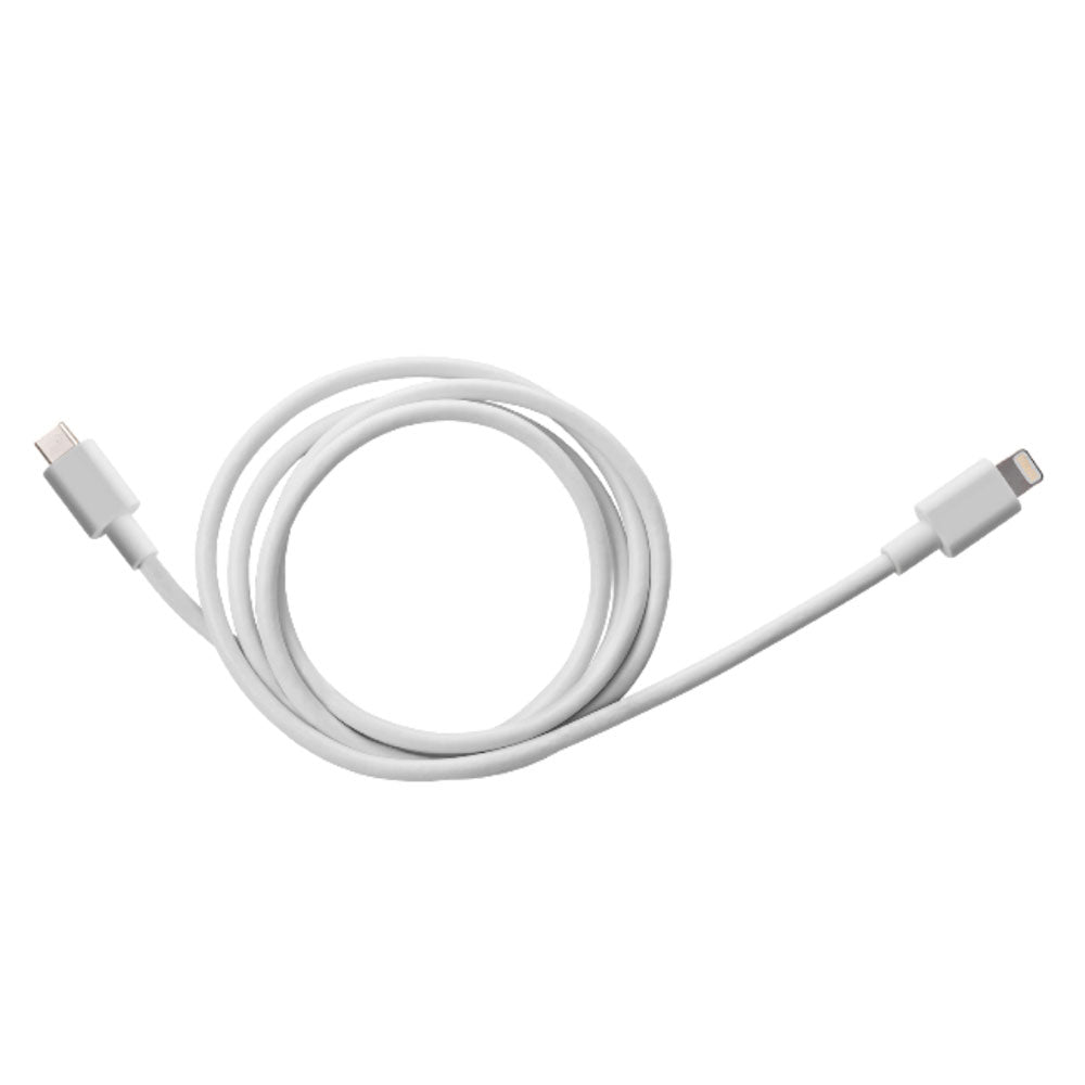 Essentials By Ventev USB C To Apple Lightning Cable 3.3Ft - White