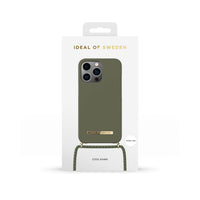 Ideal Of Sweden Ordinary Necklace Case for iPhone 13 Pro - Cool Khaki