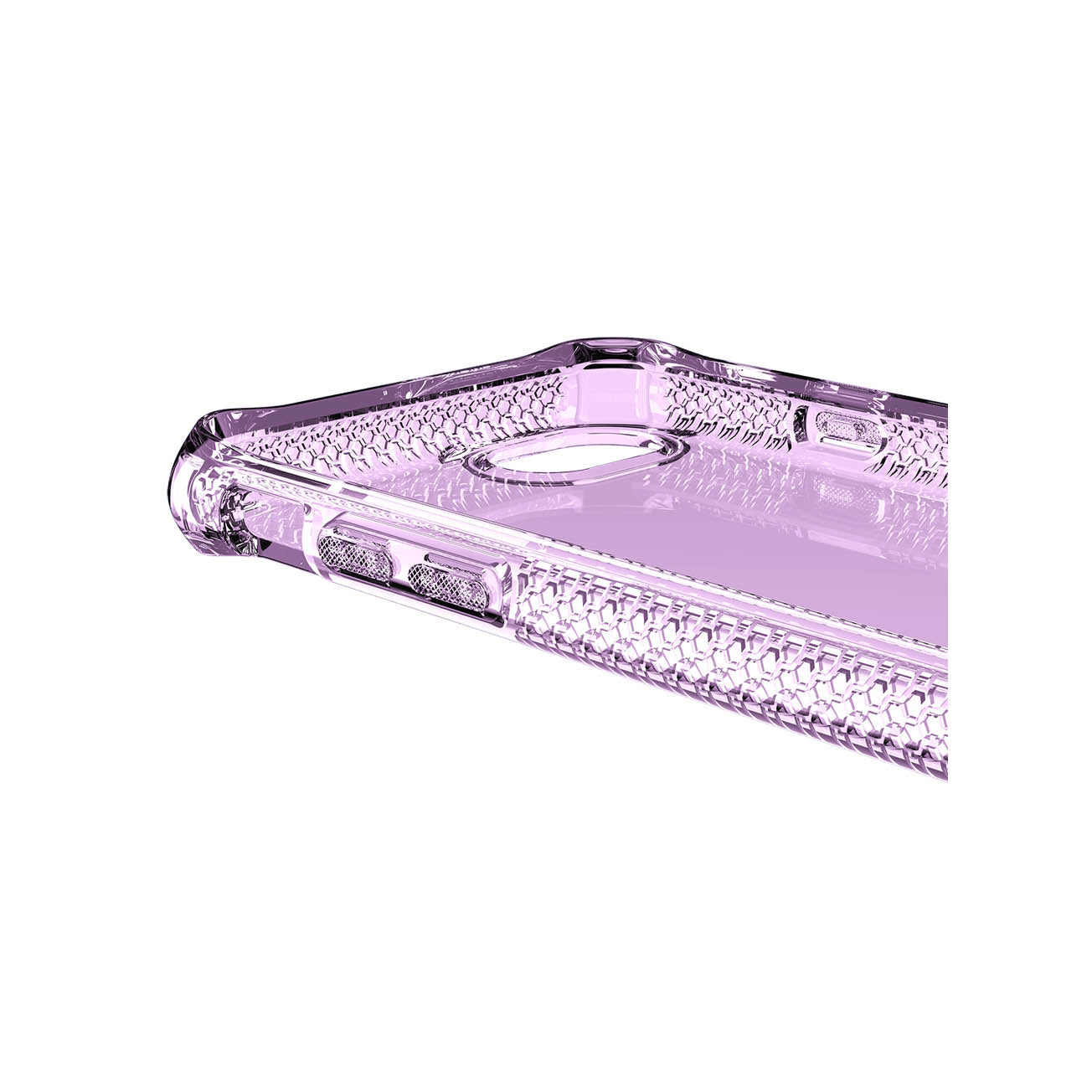 ITSKINS Spectrum Clear Case For iPhone SE ( 2022, 2020 ), 8, 7, 6 - Light Purple