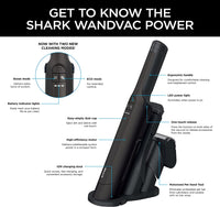 Shark WANDVAC Pro Cordless Hand Vacuum - Dark Chocolate Brown