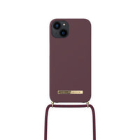 Ideal Of Sweden Ordinary Necklace Case for iPhone 13 - Deep Cherry