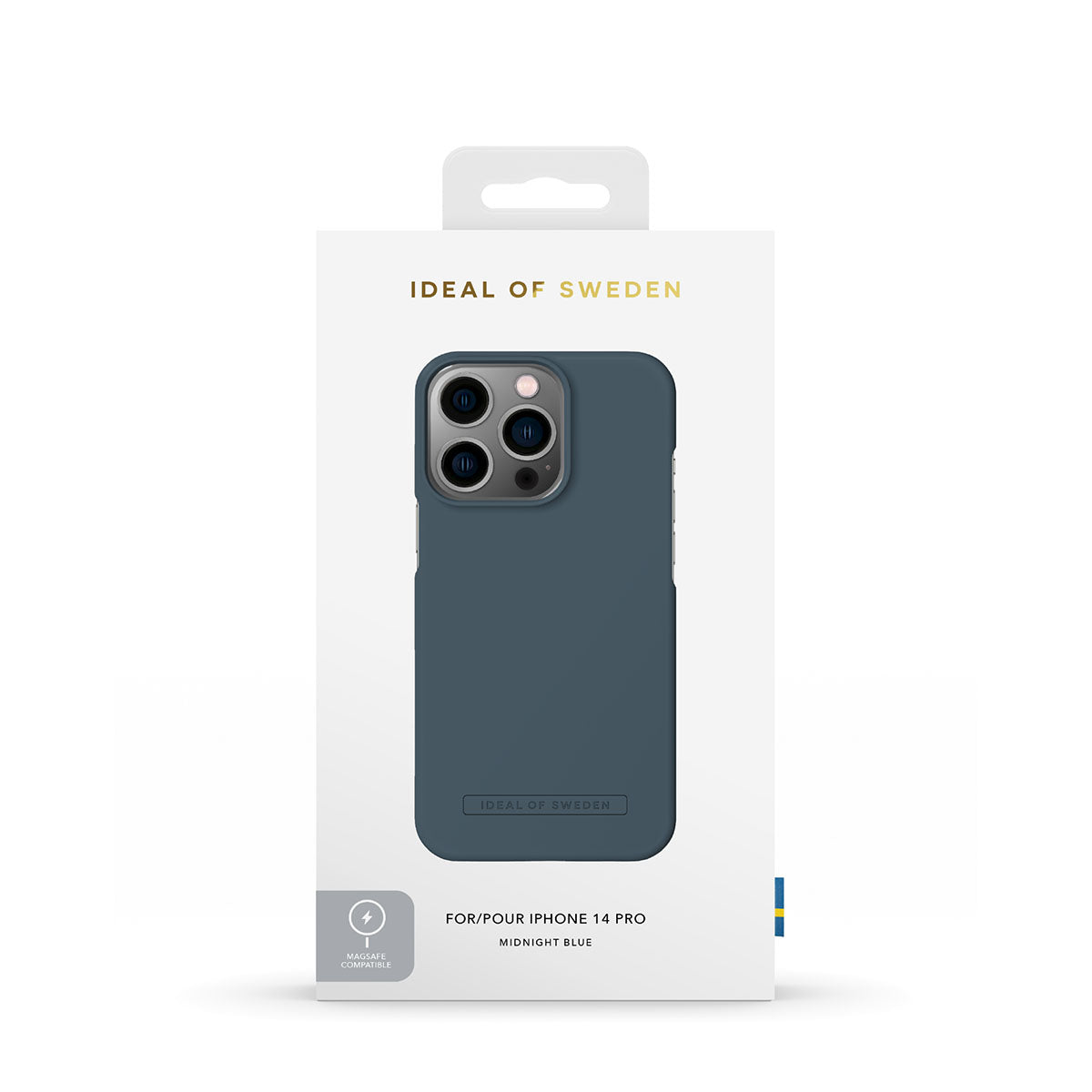 Ideal Of Sweden Seamless Case Magsafe for iPhone 14 Pro - Midnight Blue