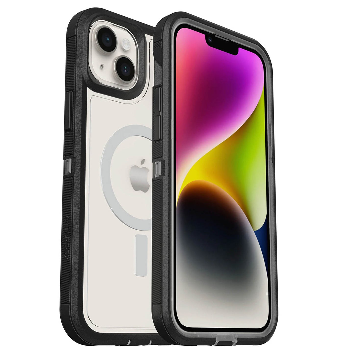 Otterbox Defender XT Clear Series Case For iPhone 14 Plus - Black Crystal