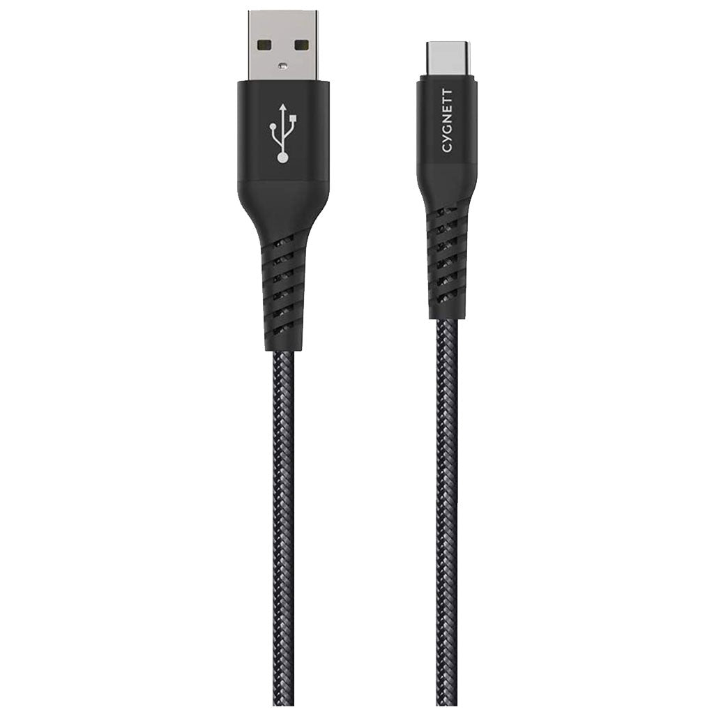 Cygnett ExoConnect USB-C to USB-A Cable 2M - Black