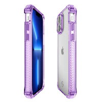 ITSKINS Hybrid Clear Case For iPhone 13 Pro - Purple/Transparent