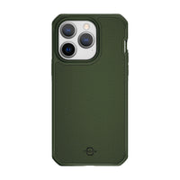 ITSKINS Hybrid Ballistic Case For iPhone 14 Pro ( 6.1") - Olive Green
