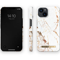 Ideal Of Sweden Fashion Case Magsafe for iPhone 14 - Carrara Gold